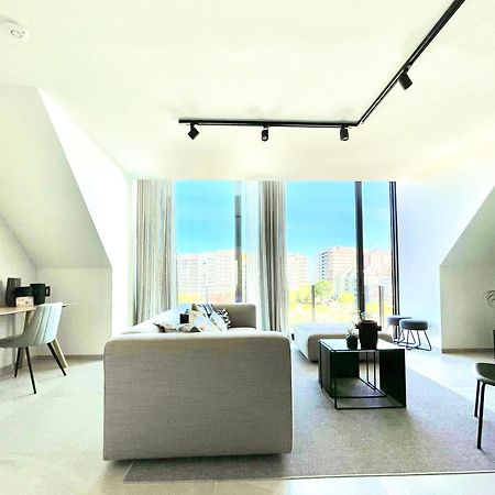 Molo Roof - Stylish Penthouse With Marina View Blankenberge Within Walking Distance From The Sea - 15 Km From Bruges Apartment Luaran gambar