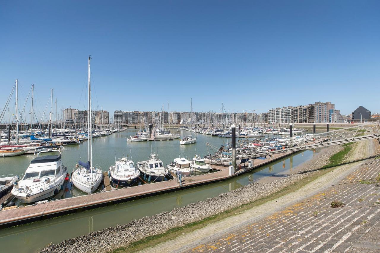 Molo Roof - Stylish Penthouse With Marina View Blankenberge Within Walking Distance From The Sea - 15 Km From Bruges Apartment Luaran gambar